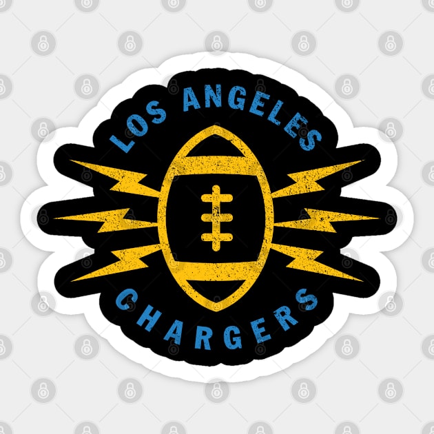 Los Angeles Chargers 2 by Buck Tee Originals Sticker by Buck Tee